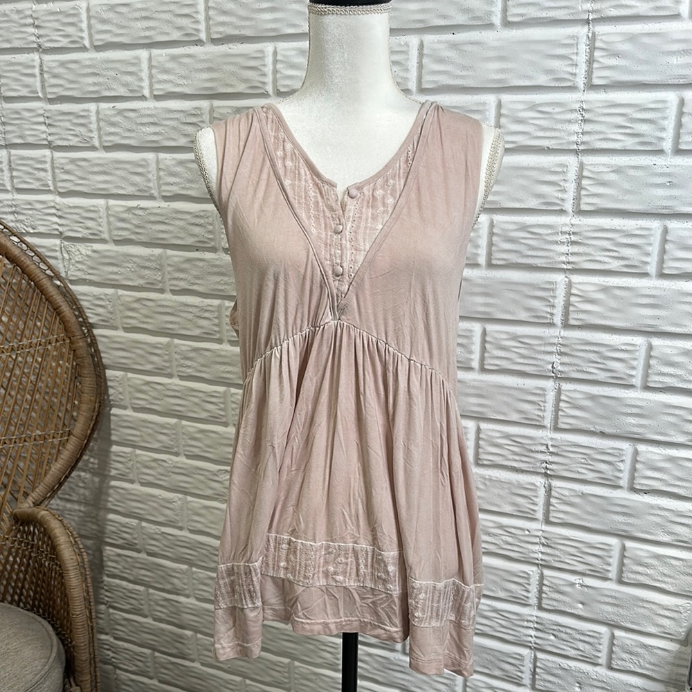 POL Women's Pink Sleeveless Top